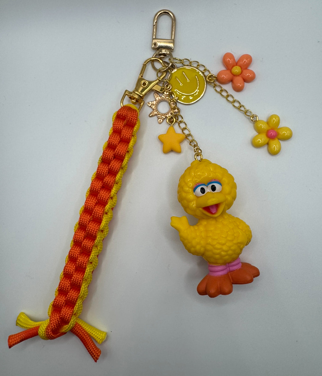 Nostalgic Yellow Bird Inspired Bag Charm