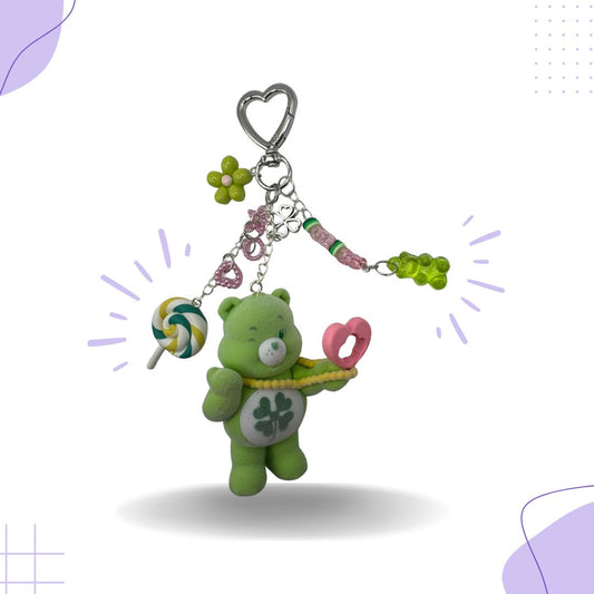 Lucky Bear Bag Charm