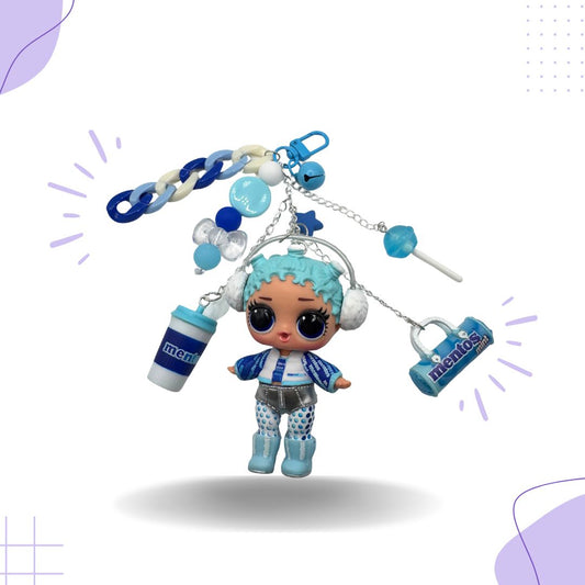 Surprise Blue Sweetz Doll Bag Charm